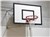 Basketball stativ 120cm fast ud