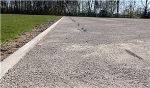 Eks. 3: Bundopbygning med kantsætning