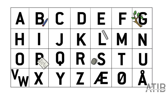 Find alfabetet