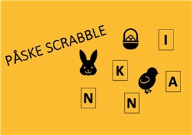 Påske Scrabble