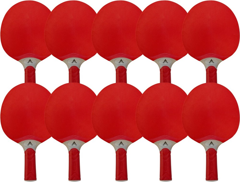 10 stk. Bordtennisbat Basic helstøbt