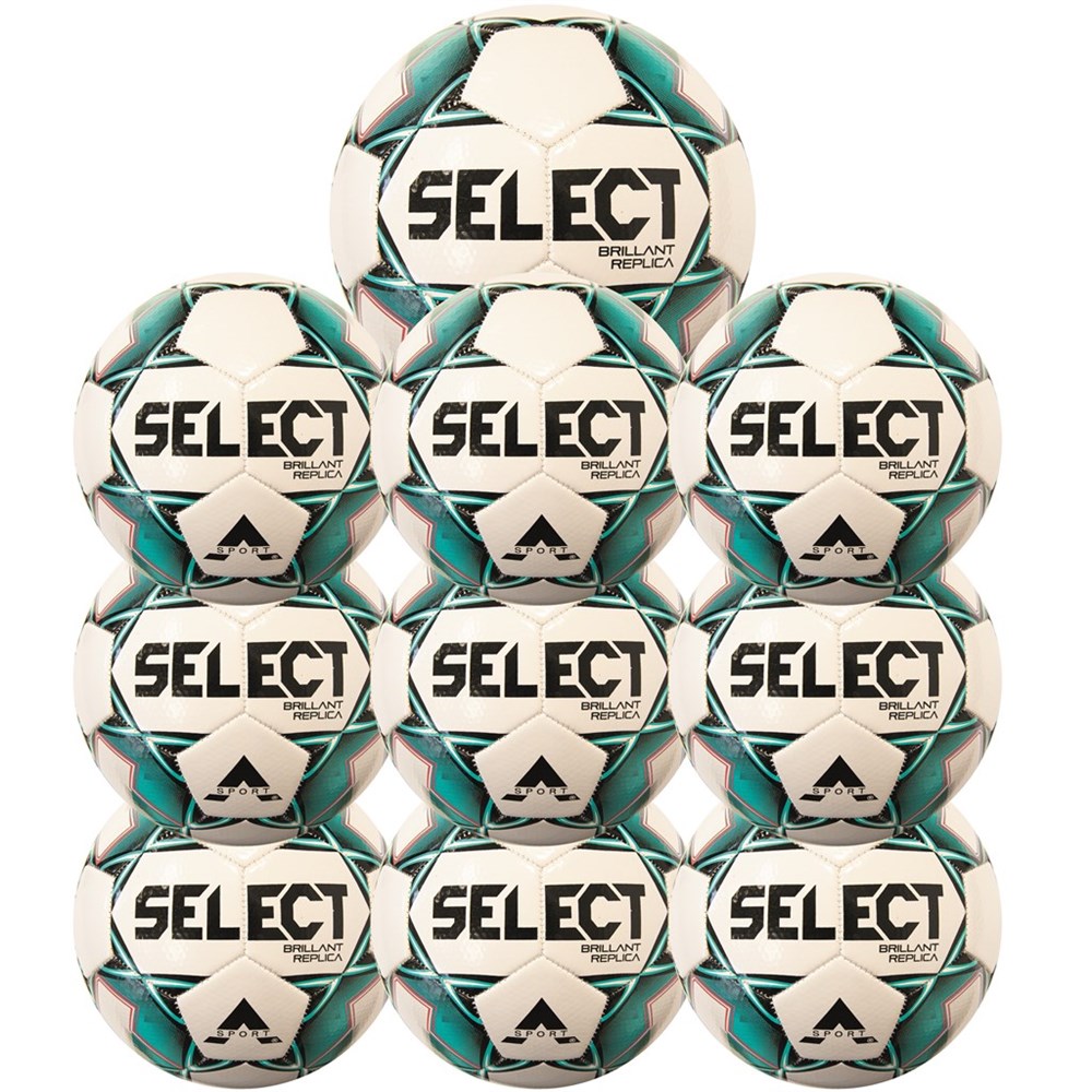 10 stk. Fodbold Brillant Replica