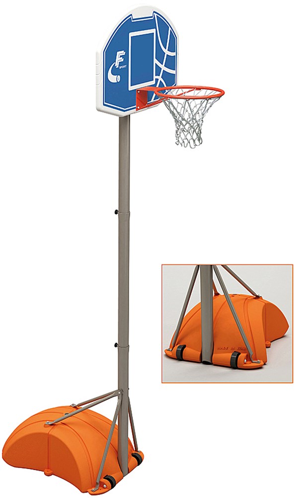Basketball stativ transportabel