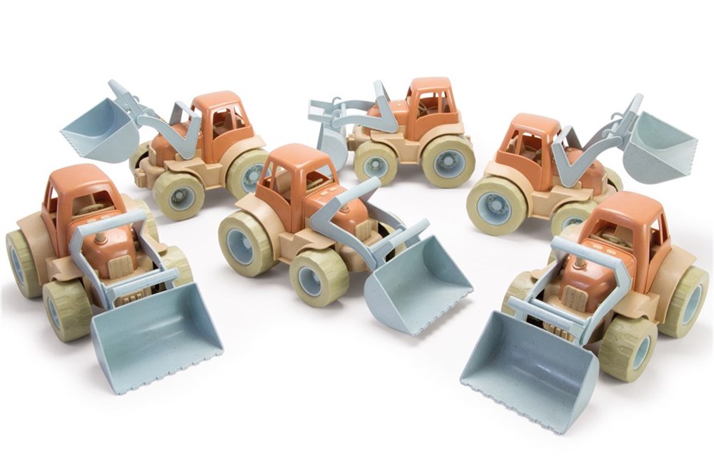 Bio plast traktor m/grab Dantoy