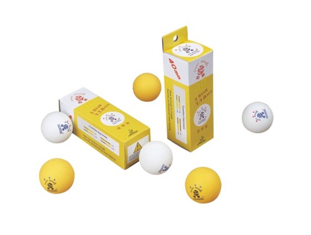 Bordtennisbolde advanced 3 stjernet 6 stk