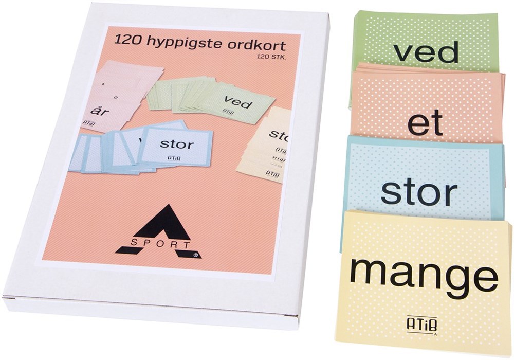 De 120 hyppigste ord