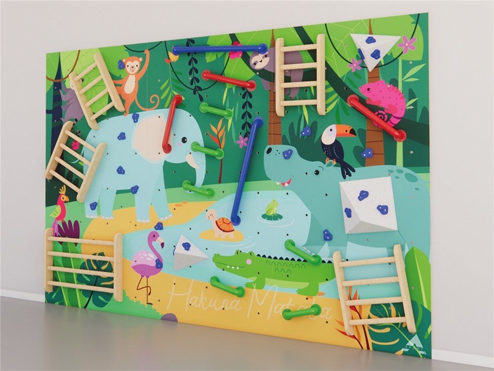 Folie til klatreplader - Junglen