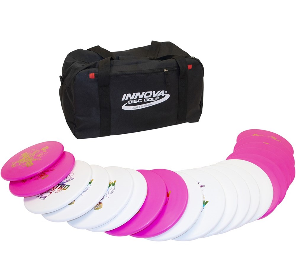 Frisbee golf pakke med 20 stk. frisbee