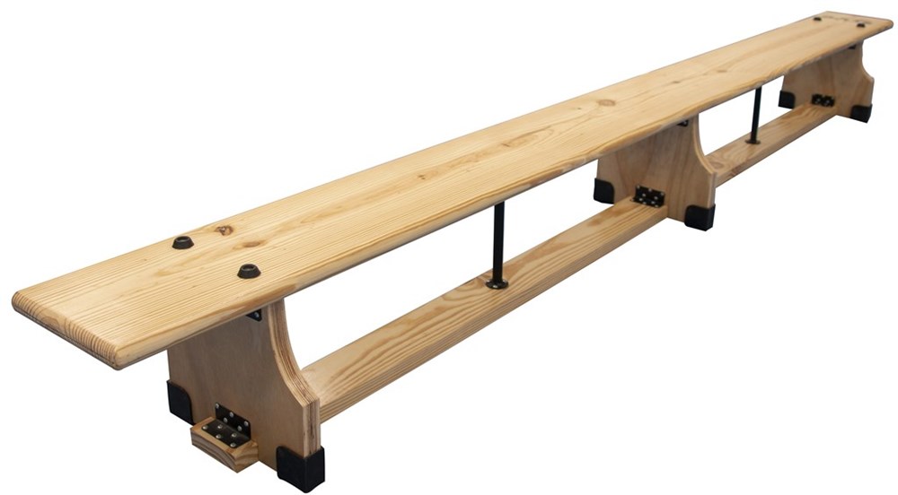 Gym bench - Basic - Træ 400 cm