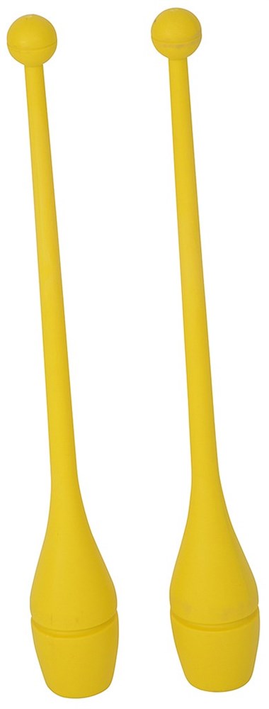 Gymnastikkøller Gul - 41 cm
