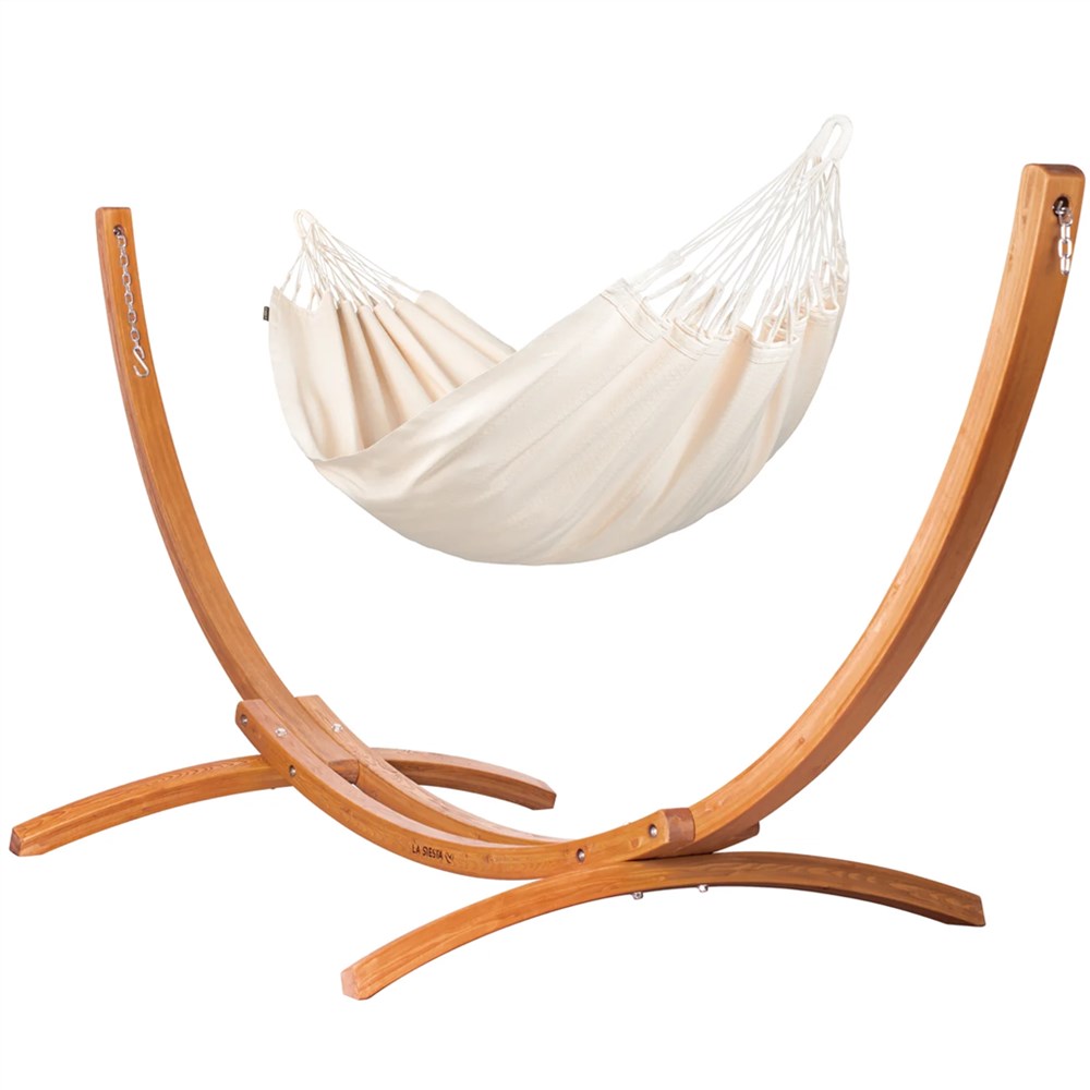 Hængekøje med stativ  - 3 m x 1,4 m