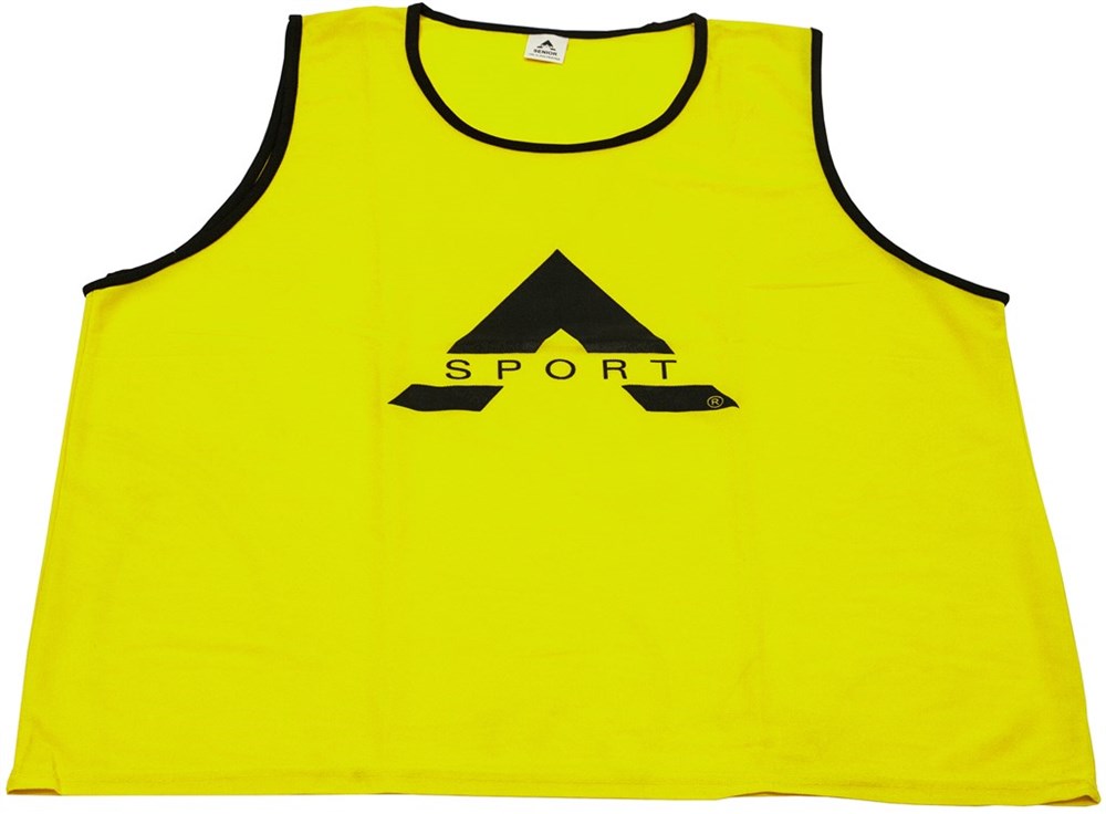 Overtræksvest gul senior