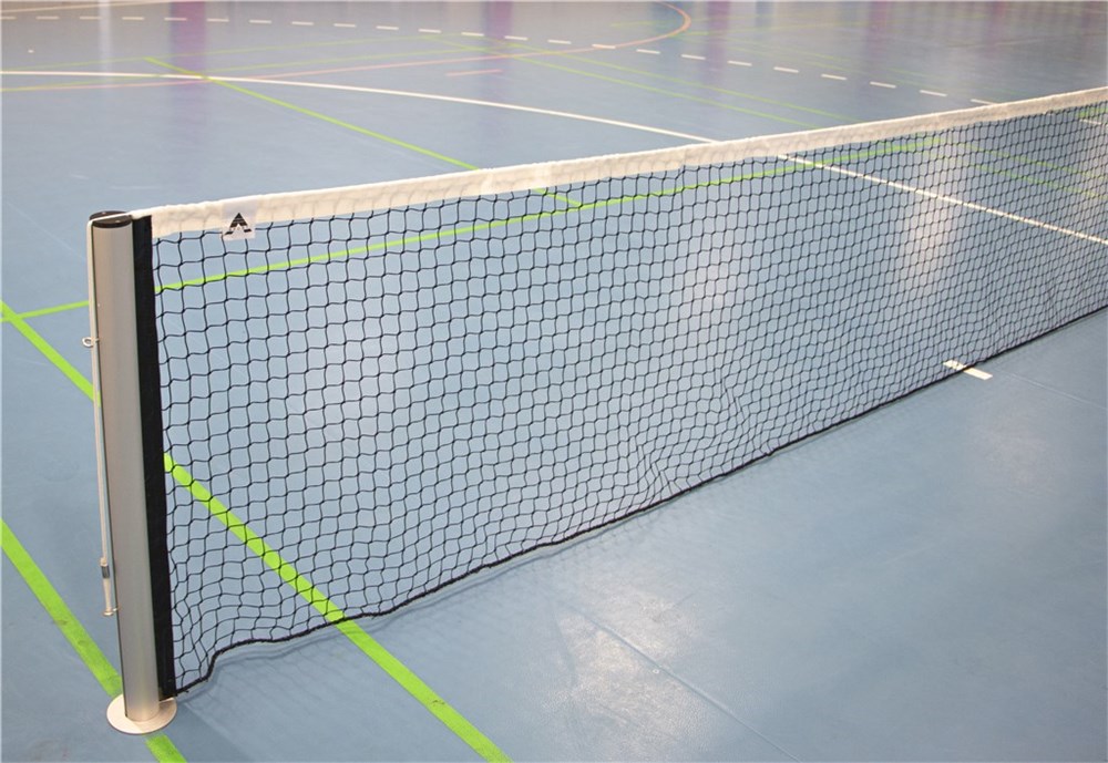 Pickleball støtter incl. net 6 sæt