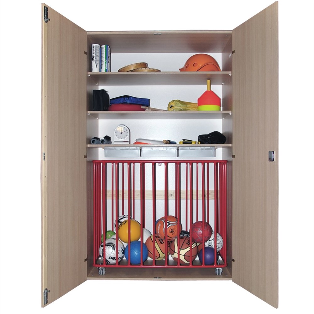 Rekvisitskab U/boldvogn lys eg