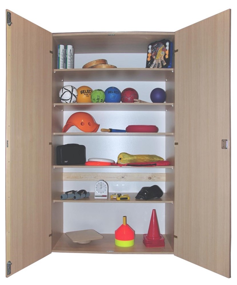 Rekvisitskab, dobbelt, LYS EG