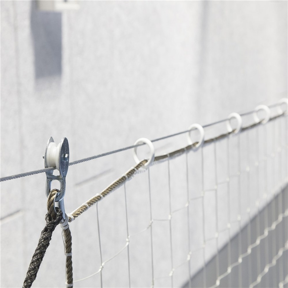 Spærrenet - M/rebkant - 3x9m.