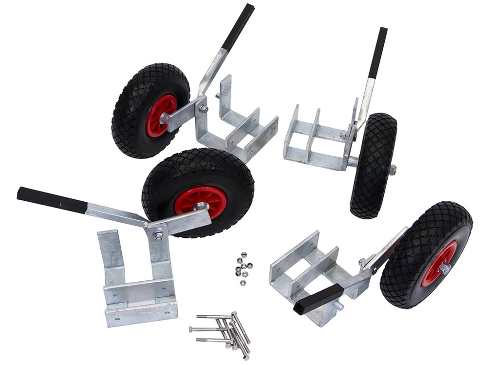 Transporthjul til fuldsvejste mål