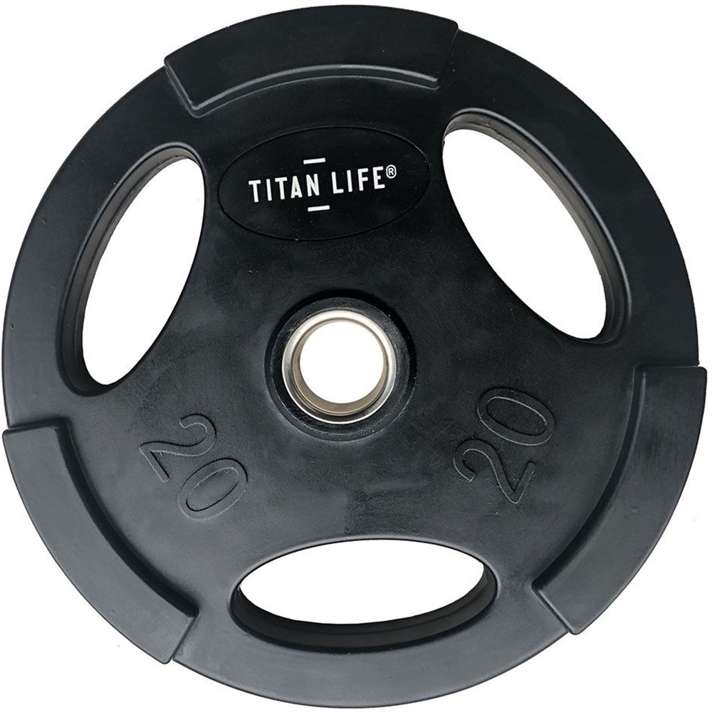 Vægtskive 20 kg - Gummi