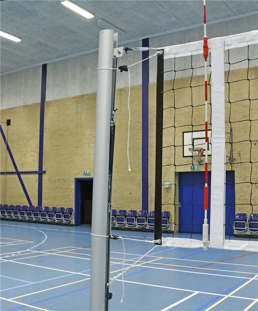 Volleyball støtter i Alu - Ø110 mm