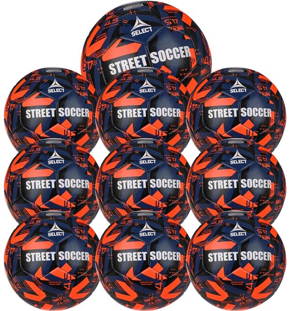 10 stk. Select street soccer