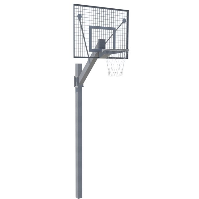 2 sæt basketball stativ m/plader, kurve og net