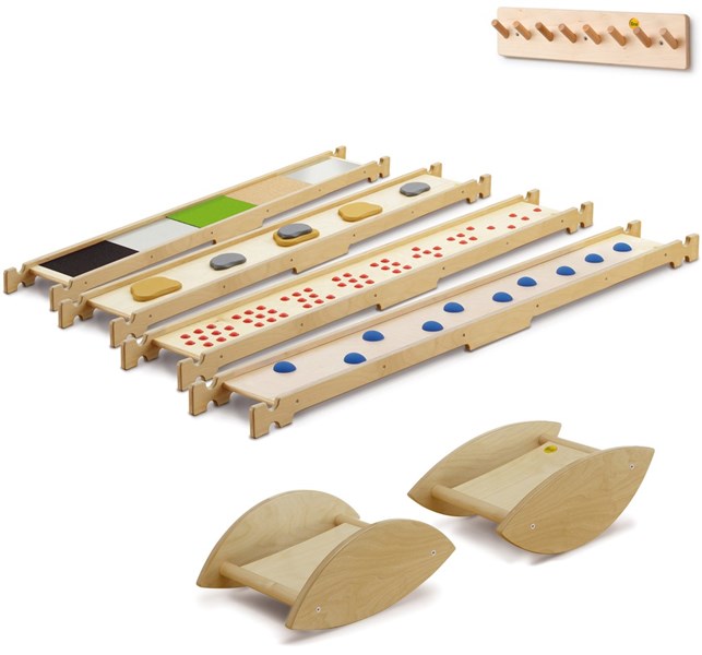 Balancebane sæt med vippe funktion
