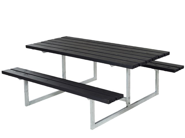 Basic Bord/Bænkesæt - sort