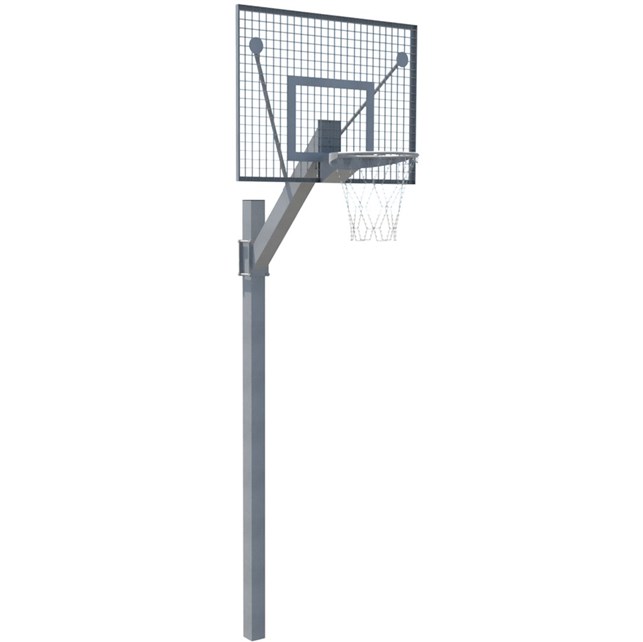 Basketball stativ inkl. plade, kurv og net