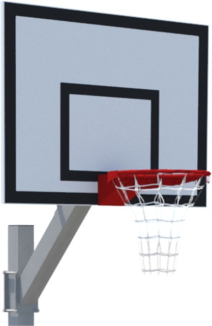 Basketball udhængs arm i varmgalvaniseret stål