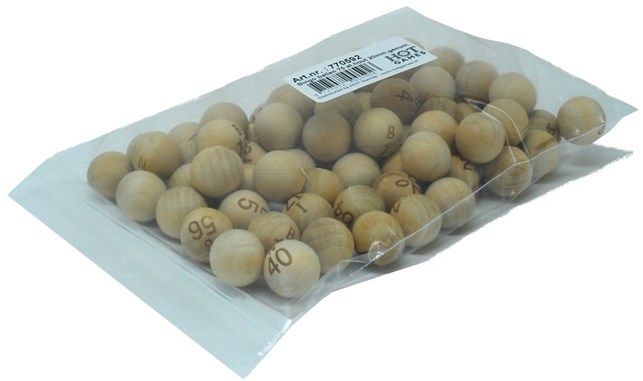 Bingo bolde i træ 20MM