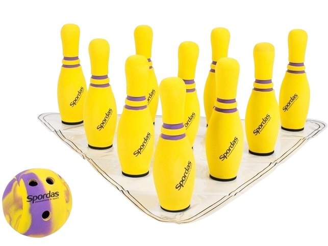 Bowling sæt i skum - stor