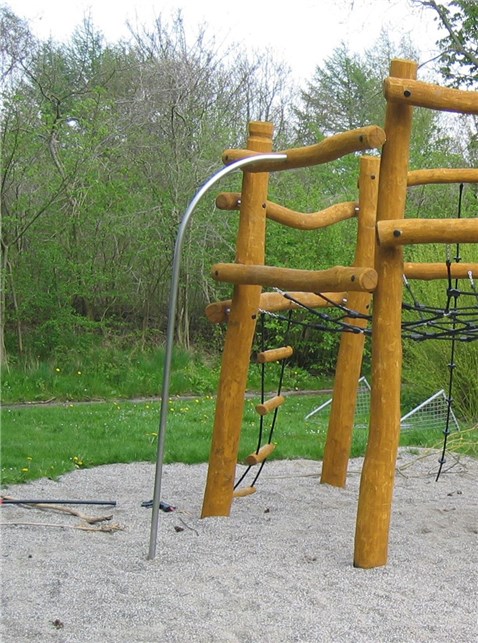 Brandmandsstang H:200 cm
