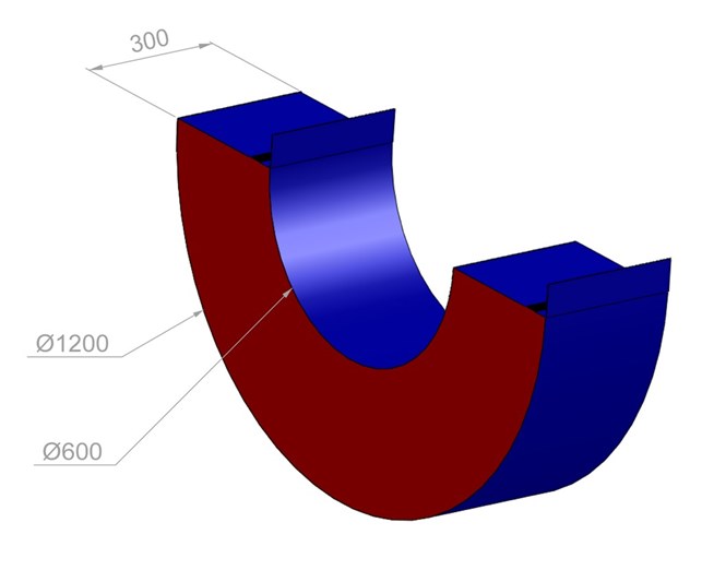 Cirkel 1/2 - skummodul