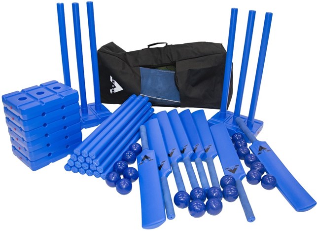 Cricket skolesæt i hård plast