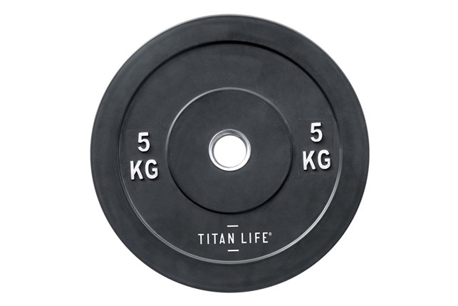 Crossfit Vægtskiver 5kg. 2 Stk i gummi