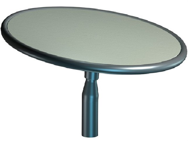 Drejetallerken stor Ø 130 cm