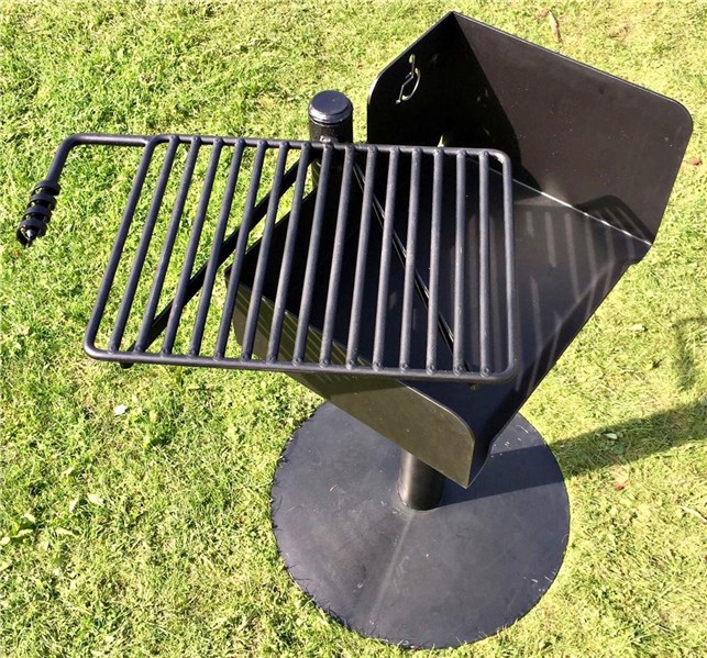 Grill incl. rist til kørestolsbrugere