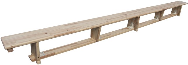 Gymnastikbænk med balancebom
