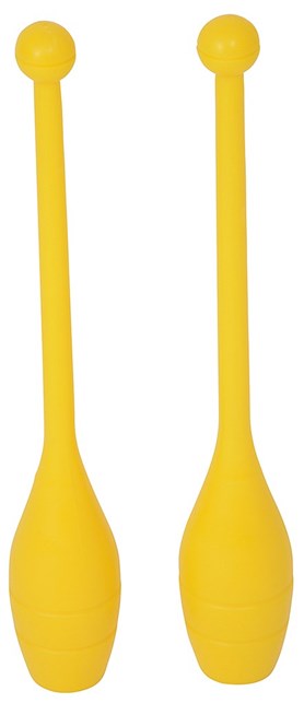 Gymnastikkøller Gul - 35 cm