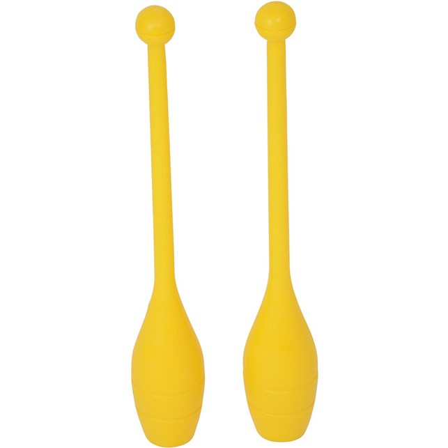 Gymnastikkøller Gul - 35cm.