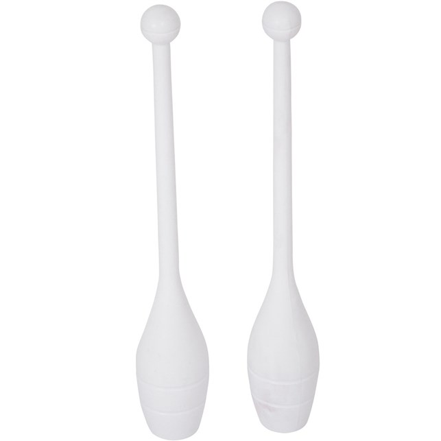 Gymnastikkøller Hvid - 35cm