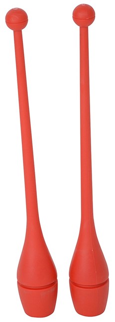 Gymnastikkøller Rød - 41 cm