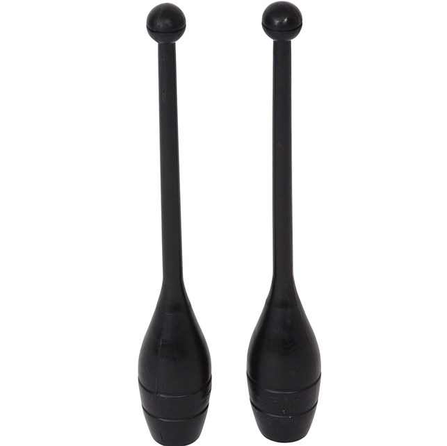 Gymnastikkøller Sort - 35cm