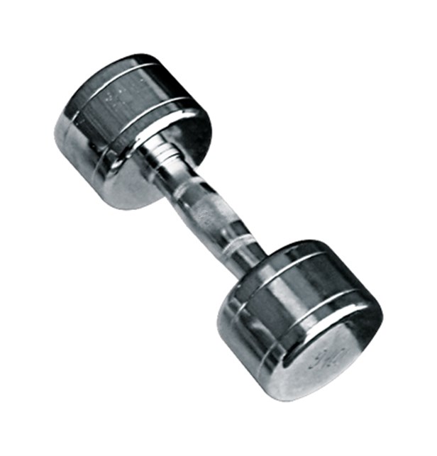 Håndvægt 10 kg - Krom