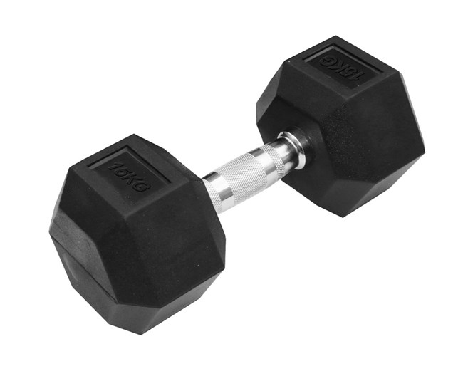Håndvægt Basic 15 kg - Gummi