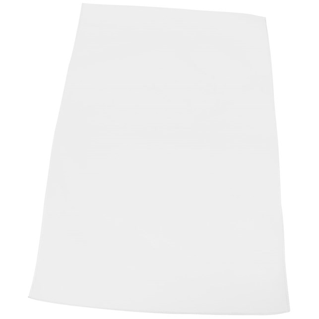 Hjørneflag Hvid