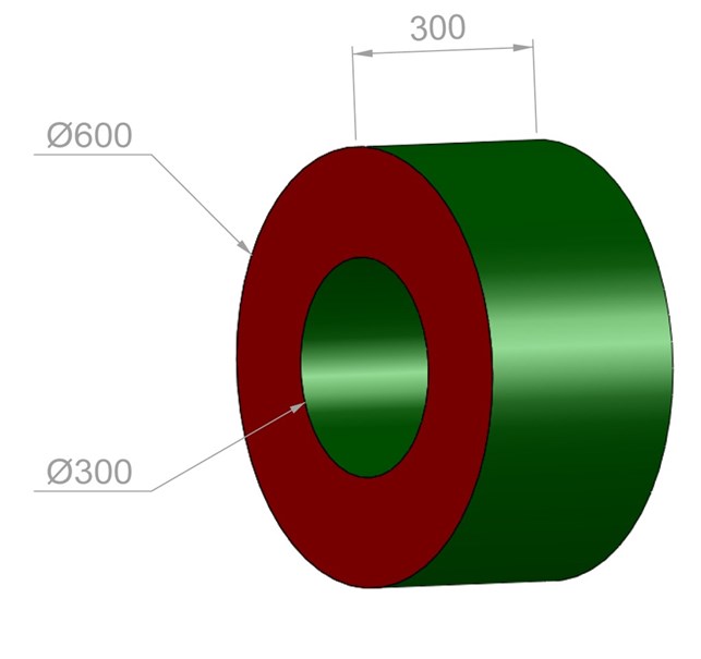 Hjul lille Ø: 60 cm