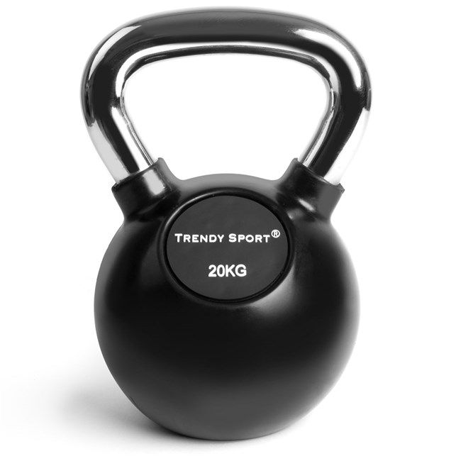 Kettlebell 20 kg med crom håndtag