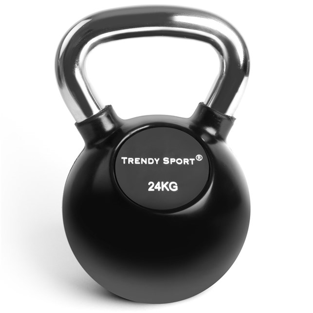 Kettlebell 24 kg med crom håndtag