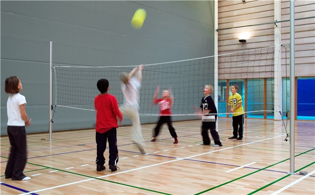 Kidsvolley net - 5,5 meter